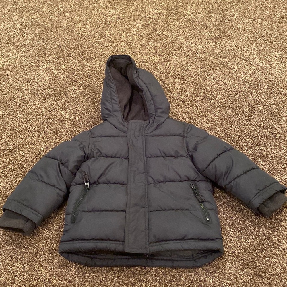Old Navy Puffer Jacket Black 2T